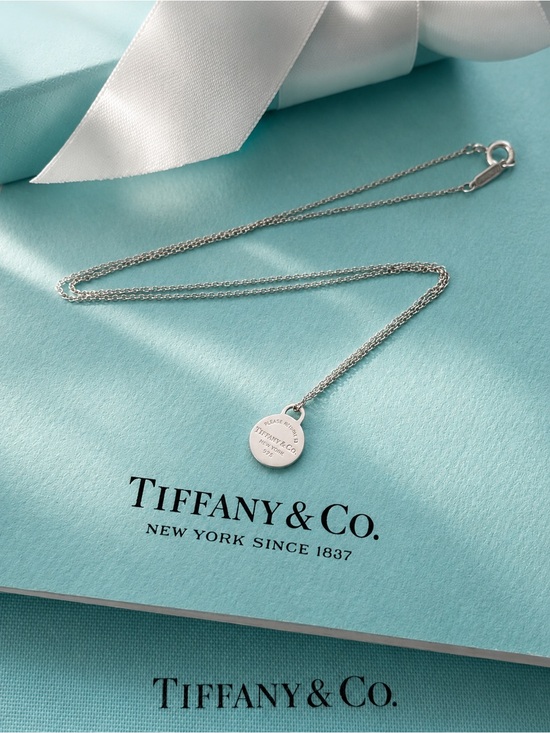 Tiffany & Co. Jewelry - Authentic Tiffany & Co Mini Round Pendant Necklace